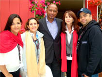 DRGFF Team at Cannes Festival Meets with Haitian Filmmaker Raoul Peck