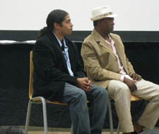 "Buscón" Proyectado en el Centro Cultural Mauricio Báez, seguido por un Panel repleto de jugadores profesionales de béisbol